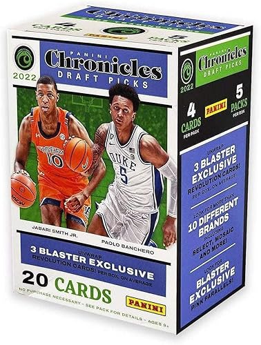 Nueva caja sellada de fábrica de cartas de baloncesto Panini Chronicles Draft Picks 2022/23