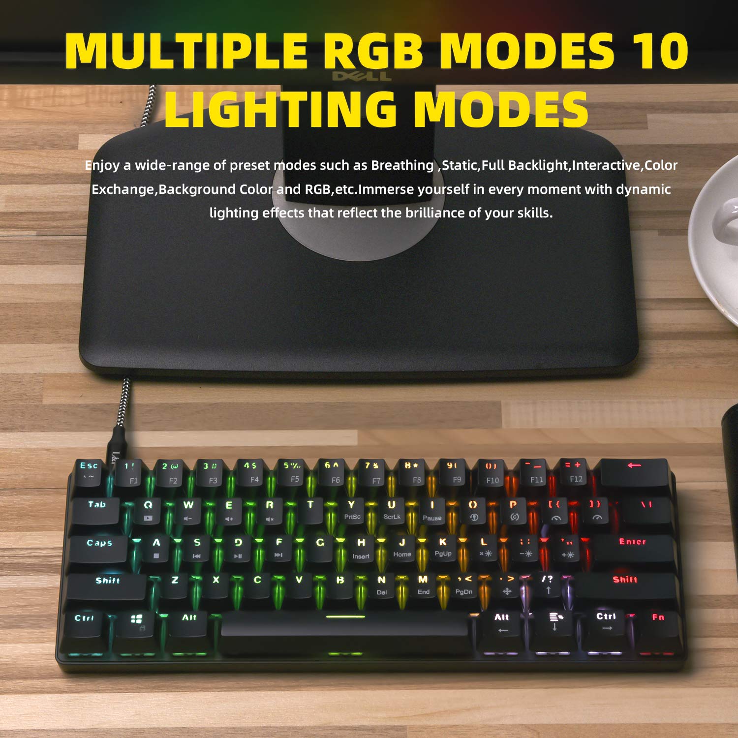 Amazon.com: KPREPUBLIC Smart Duck XS61 PRO 60% Mechanical Keyboard