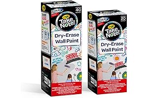 IdeaPaint Clear Dry Erase Wall Paint - Convert Your Walls into a Whiteboard