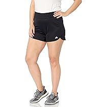 adidas Donna Pacer Essentials Knit High-Rise Shorts, Black, XS 3 inch