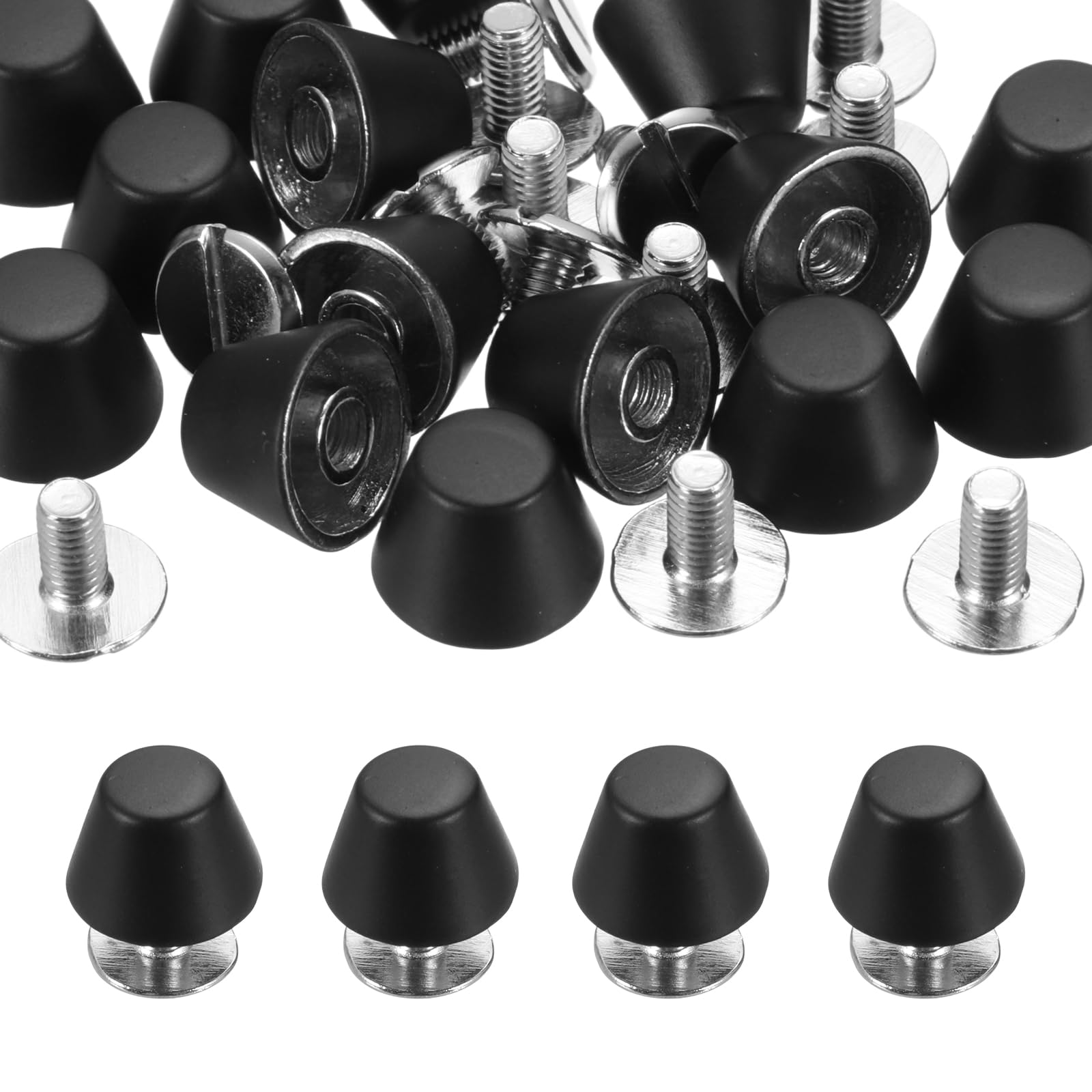 PATIKIL 10mm Screw Back Rivets Stud