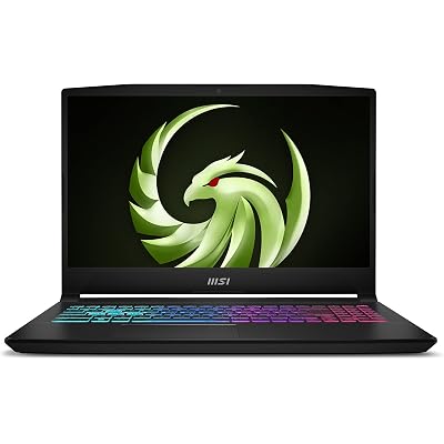 msi Bravo 15 15.6” 144Hz FHD Gaming Laptop: Ryzen 5-7535HS, NVIDIA Geforce RTX 4050, 16GB DDR5, 512GB NVMe SSD, Cooler Boost 5, Win 11 Home: Aluminum Black C7VE-084US