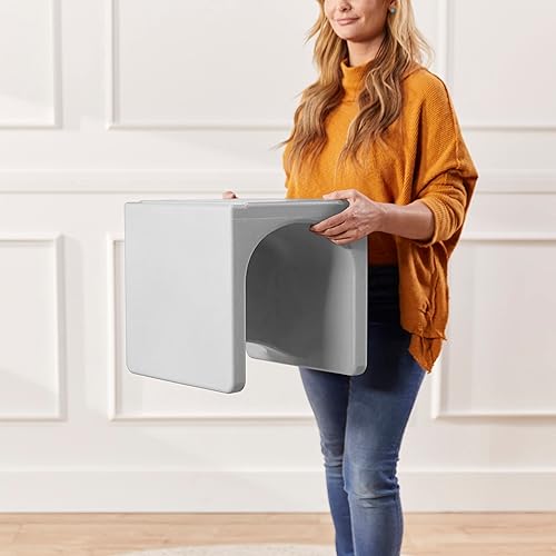 Miniatura 9 de ECR4Kids Tri-Me - Juego de mesa y sillas multiusos de 3 piezas, color gris claro