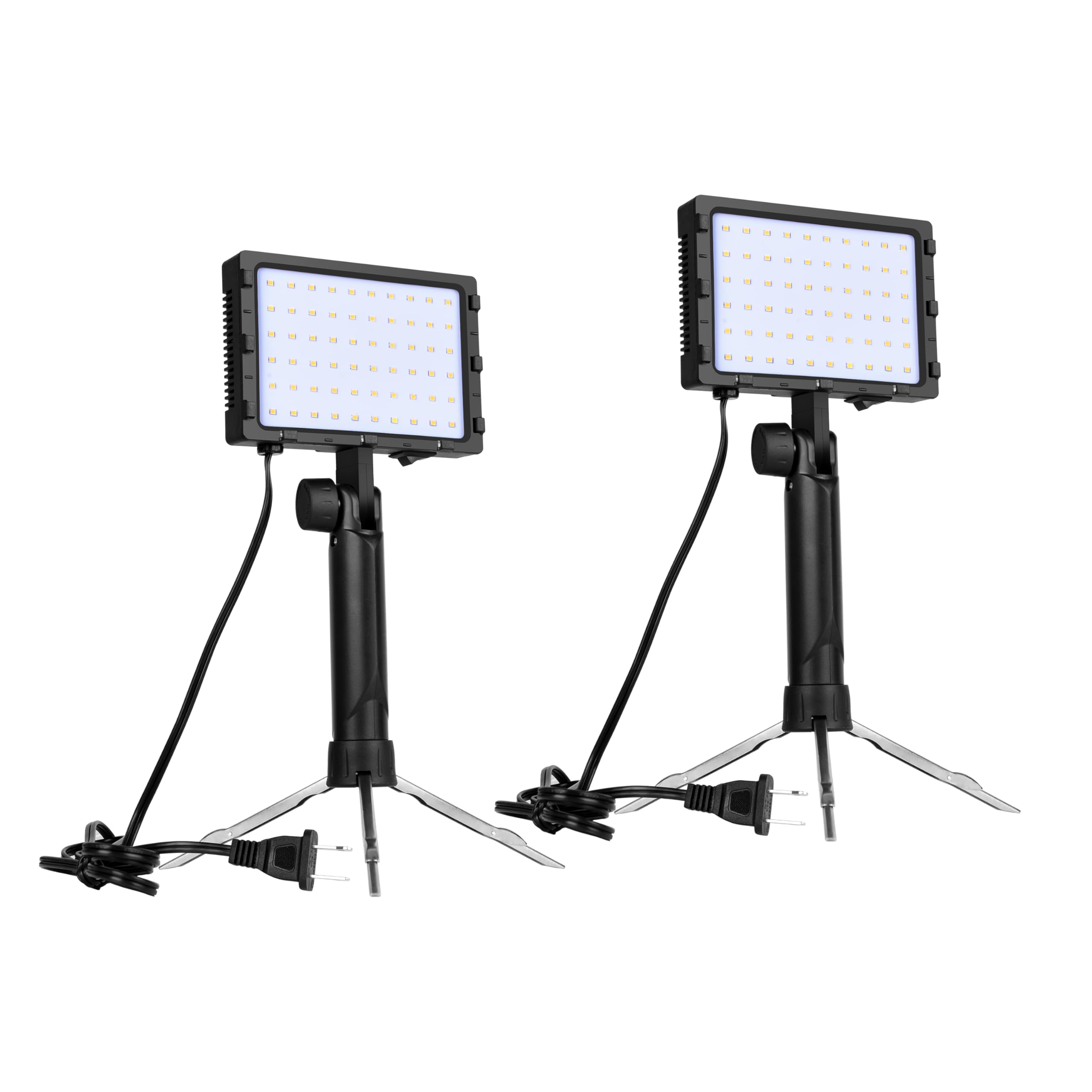 EMART Luce Video a LED, Dimmerabile, 60 Perle LED, 3300 K-5500 K, Luce Video Compatta, Luce Video a LED USB per la Fotografia e la Registrazione Video su YouTube