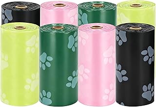 120Pcs Thick Dog Poop Bags Rolls, Leak-Proof Poop Bags for Dog and Cats Litter, 9x13 Inch Scented Pet Waste Bag for Small - Large Dogs Walking, Fits Most Doggie Bag Holder for Leash
