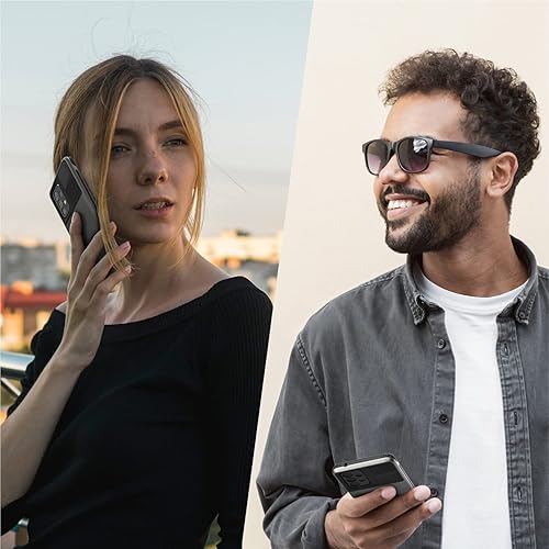 Miniatura 7 de VENA Outcross - Funda para Samsung Galaxy A53 5G, protección contra caídas de grado militar, doble capa a prueba de golpes, color gris grafitonegro