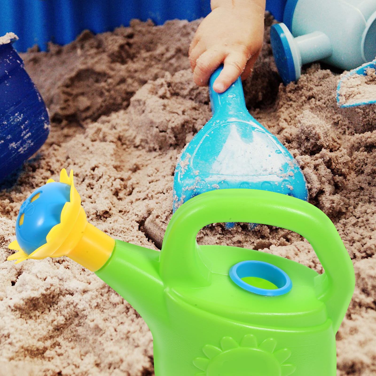 DOITOOL 2 Juguetes de Plástico para Regar Y Bañar a Niños, Casa de Juegos de Aprendizaje Temprano, Colores Surtidos.