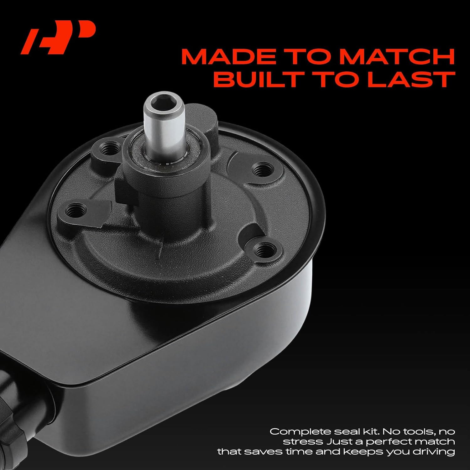 A-Premium Power Steering Pump, with Reservoir, Compatible with Chevy and GMG Truck - 1988-1989 - C1500 C2500 K1500 K2500-4.1L 4.3L 5.0L 5.7L 6.2L Engine