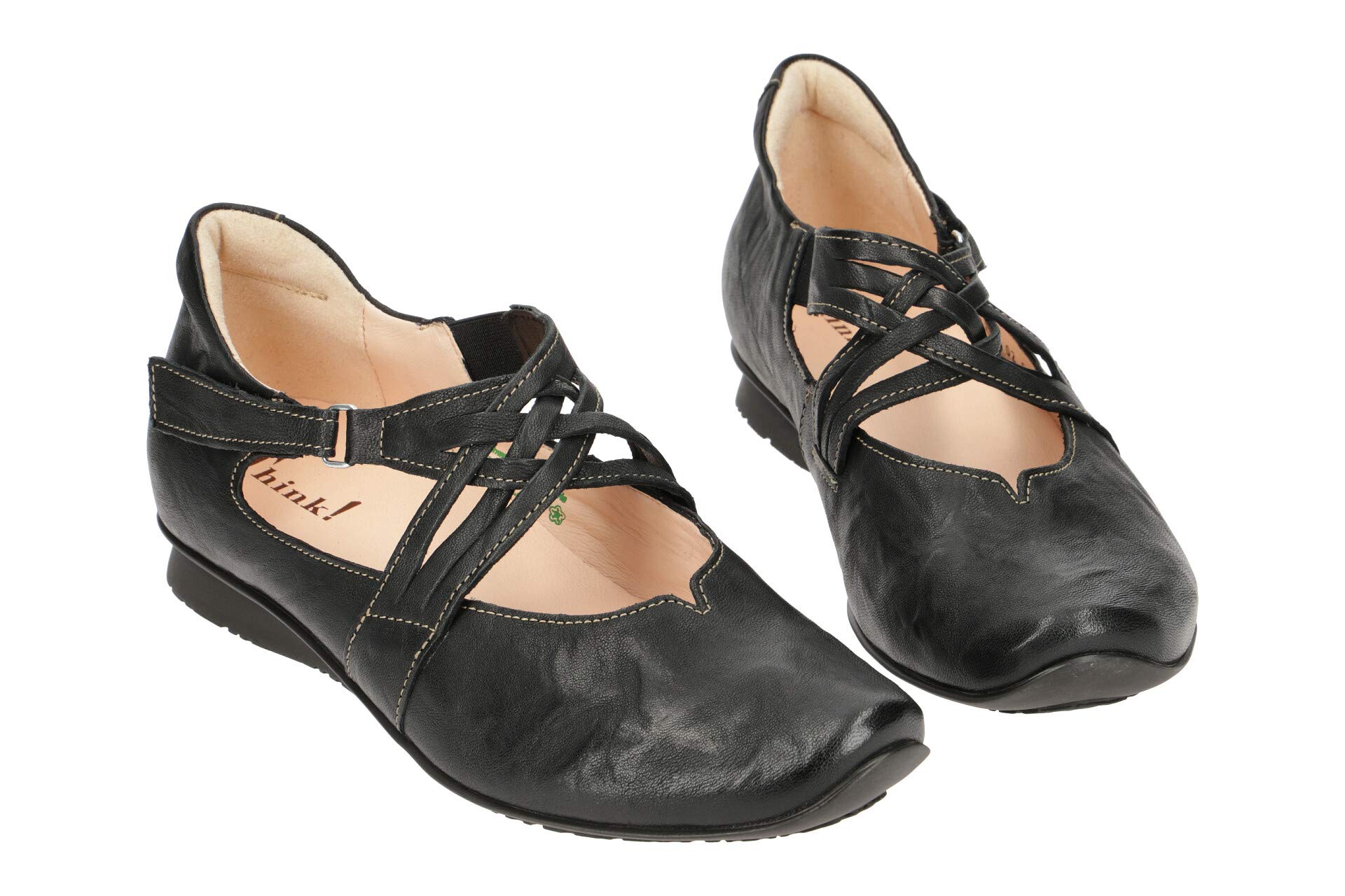 Think! Damenschuhe - Ballerina - Mary Jane Chilli