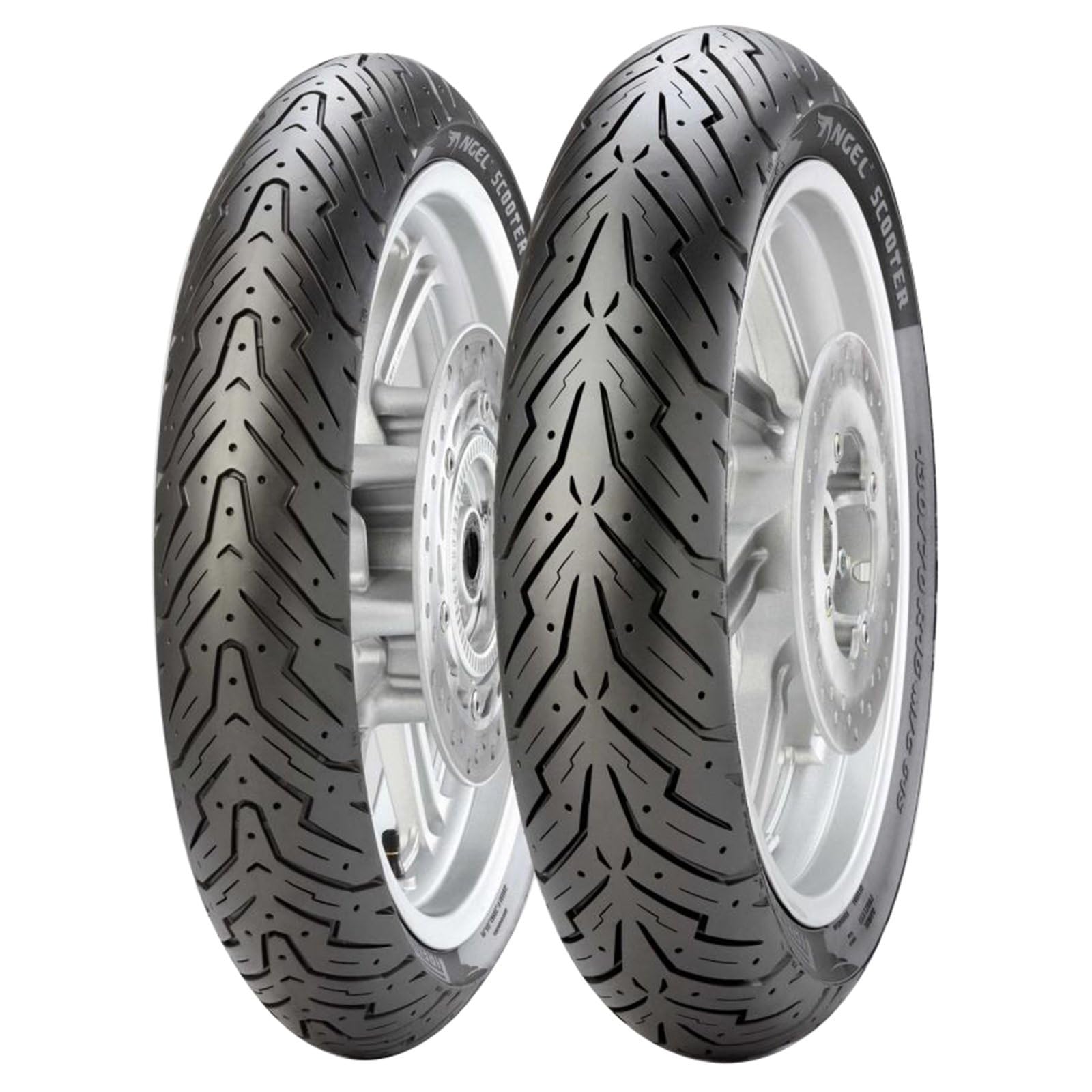 COPPIA PNEUMATICI COPERTONI ANGEL 100/80-16 + 120/80-16 PIRELL COMPATIBILI HONDA SH 125 150