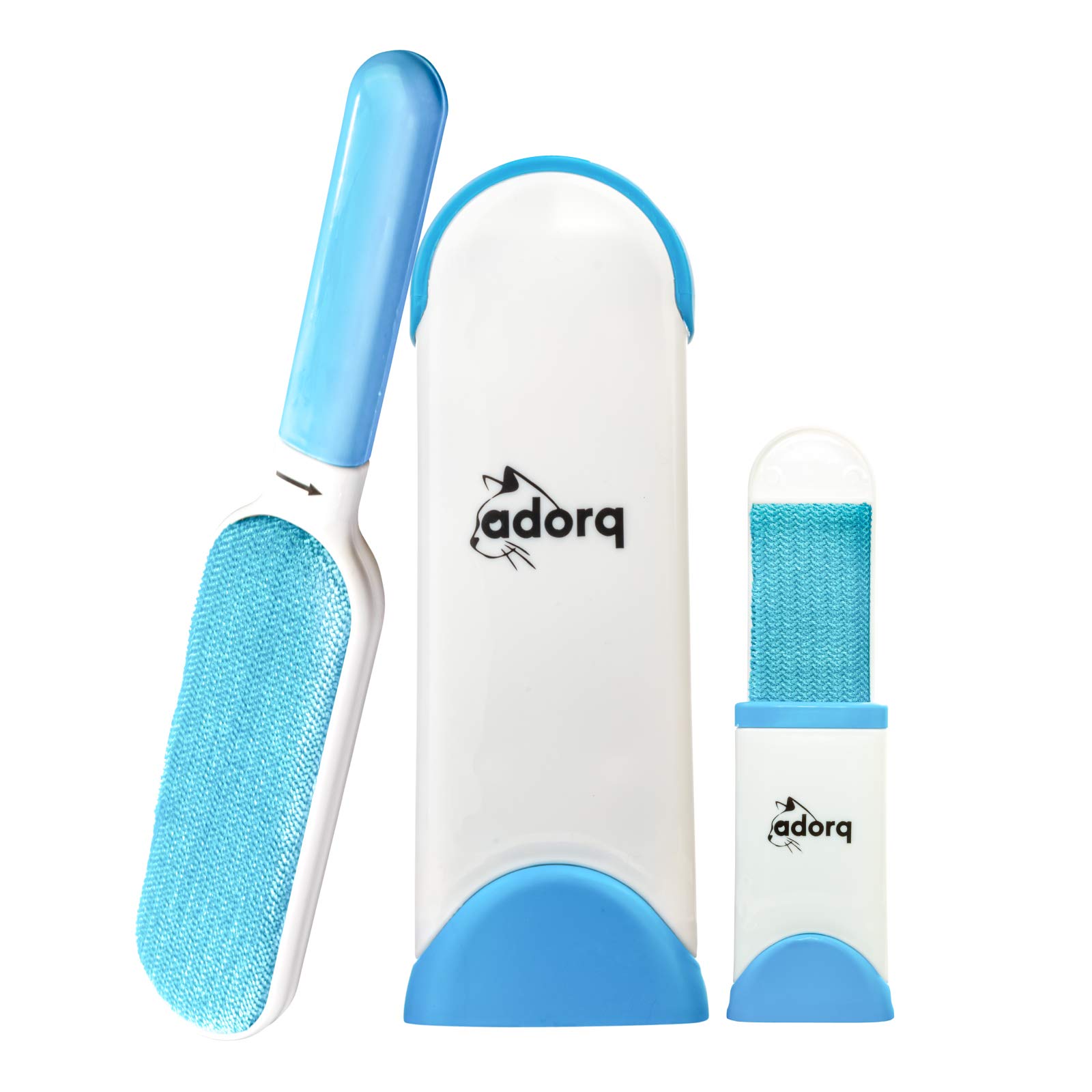QERINKLE [2020 Upgrade] Pet Hair Remover, Reusable Cat Dog Lint Brush, Self-Clean Fur Lint Remover for Carpet, Bedding, Sofa & More (B08H5XCBV8) Amazon Price History, Amazon Price Tracker