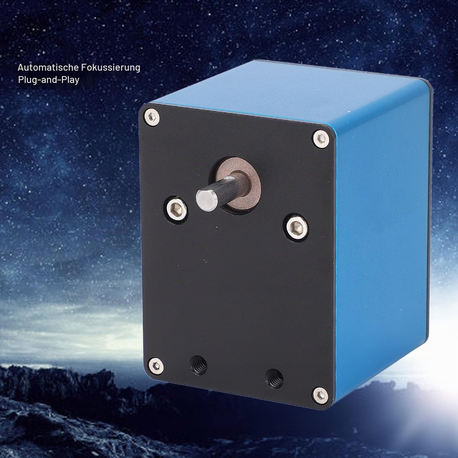 Motor-Fokuser für Teleskope - Auto/Manueller Elektrofokus für Astrofotografie & Deep Sky, ASCOM-Kompatibel mit Temperatursensor (Plug & Play)
