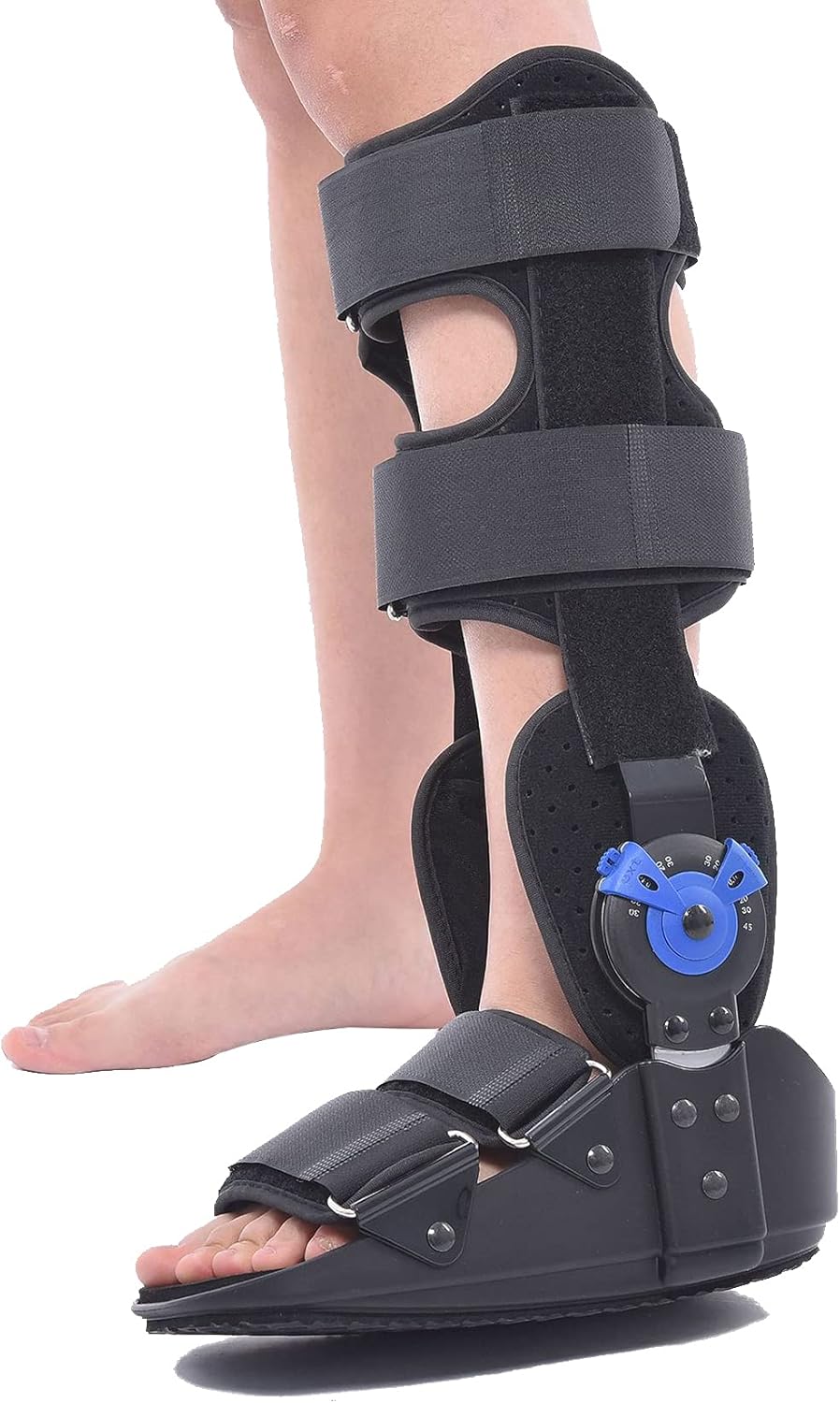 Orthopedic Walker Boot Fracture Orthopedic Boot ​for Toe Foot Ankle Injuries Fractures Sprains Walking Brace for Foot and ​Ankle to Reduce Pain Swelling Breathable Material,Small