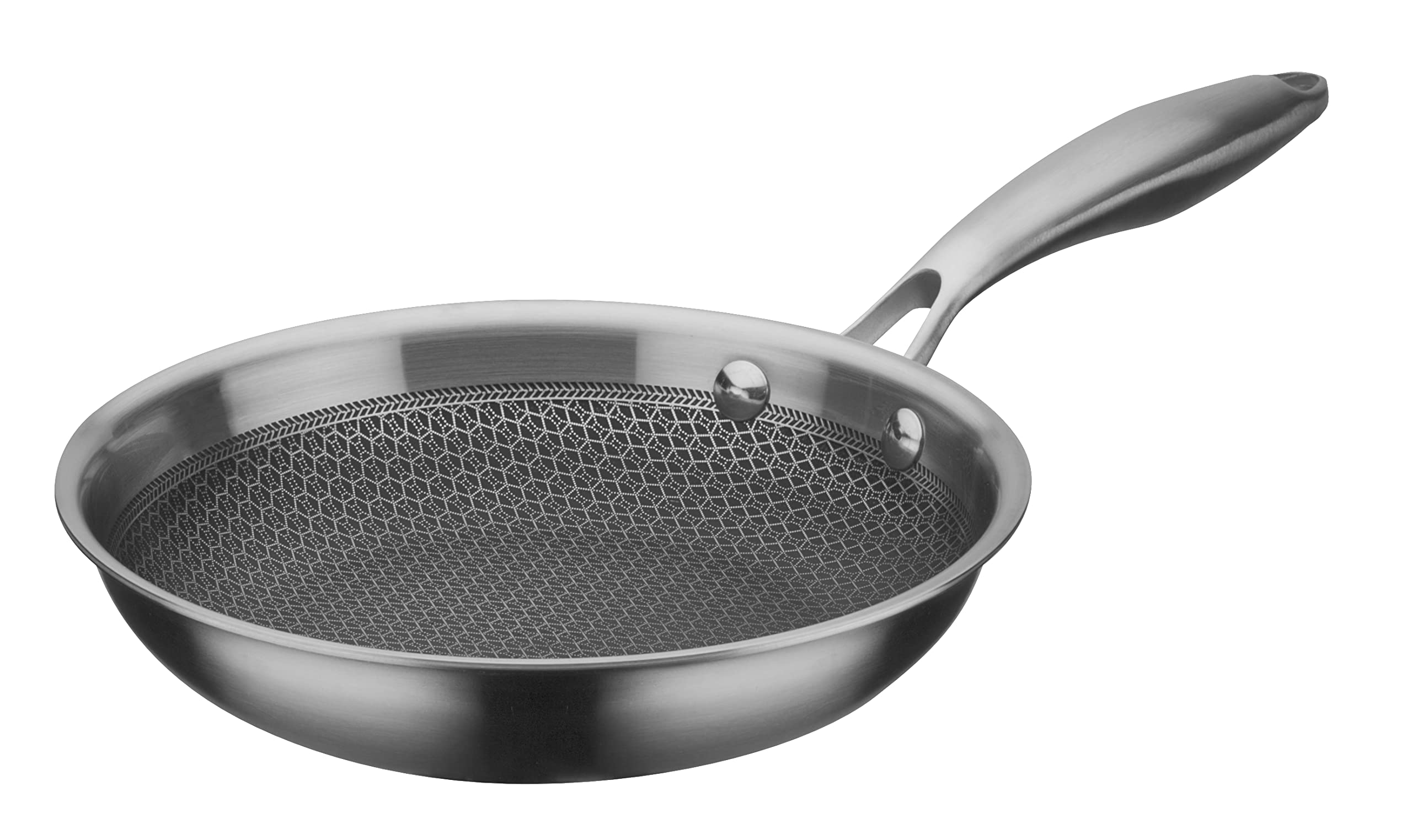 GSW 868501 Inoxxa Black Frying Pan with Honeycomb Structure Diameter 20 cm