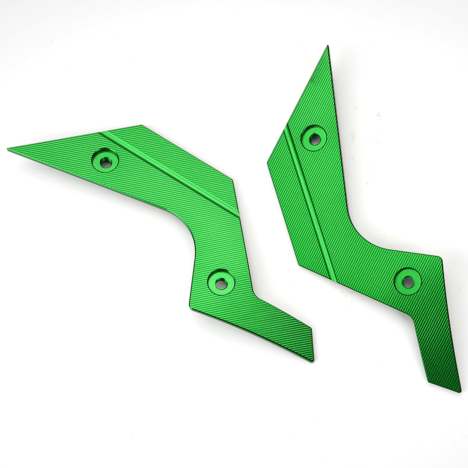 Accessori moto per Kawasaki Z900 Z 650 900 ABS Z900SE 2020-2023 2024 2025 Z650 Alluminio Parabrezza Trim Copertura Decorativa (Verde)