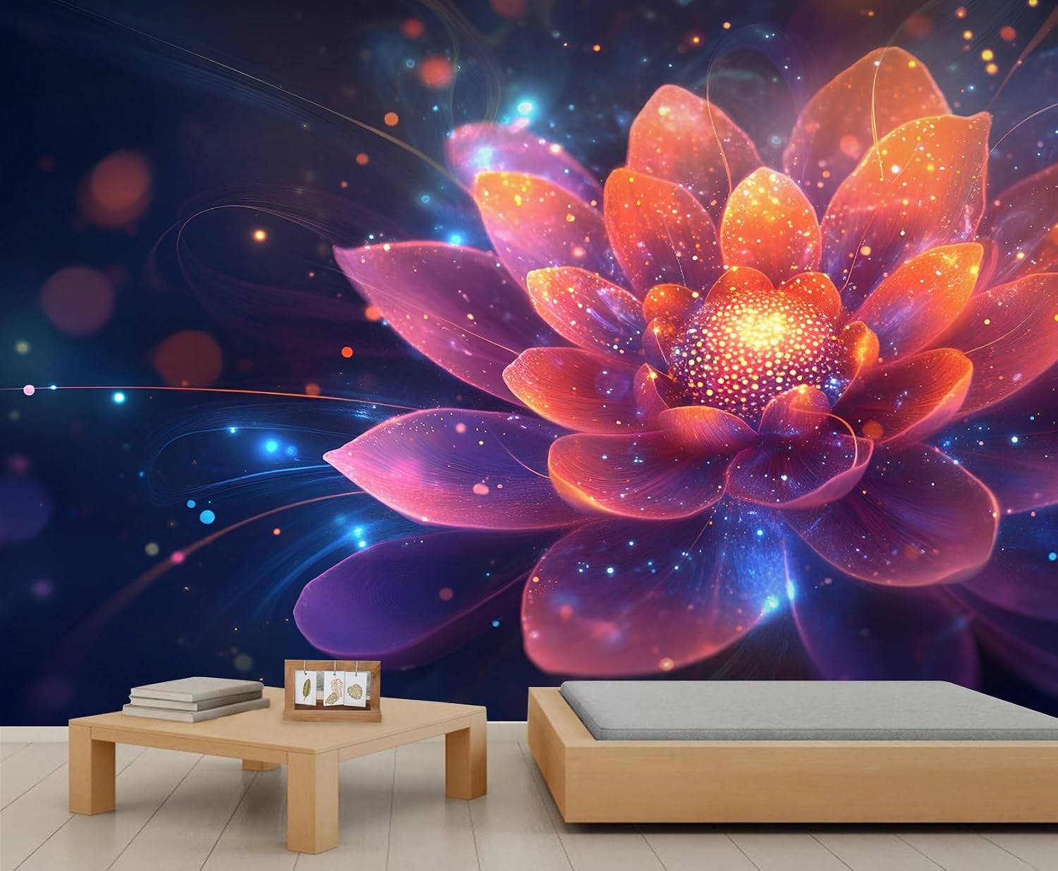 Desert Wallpaper Mural, Cactus Photo Wall Mural, Wall Stickers Wallpaper for Living Room Bedroom TV Background Office Decor - 98.4" W x 68.9" H