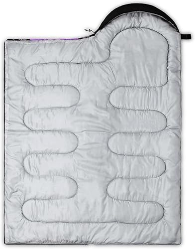 Miniatura 4 de Datura home Saco de dormir para niños y niñas, estampado de cohete y astronauta, ligero, cálido, portátil, para exteriores, interior, impermeable,