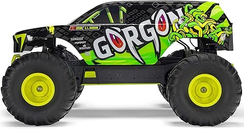 Miniatura 8 de ARRMA Camión RC Gorgon 2 Wheel Drive MT110 RTR (listo para funcionar con batería y cargador incluidos) Smart 3300 7C S120 USB Amarillo ARA3230ST1