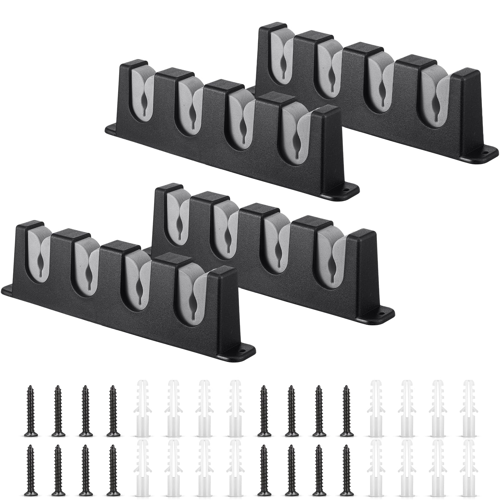 Fishing Rod Holders - 4 Pack Boat Rod Racks -12 Fishing Rod Holders - 4 Pack Boat Rod Racks -12