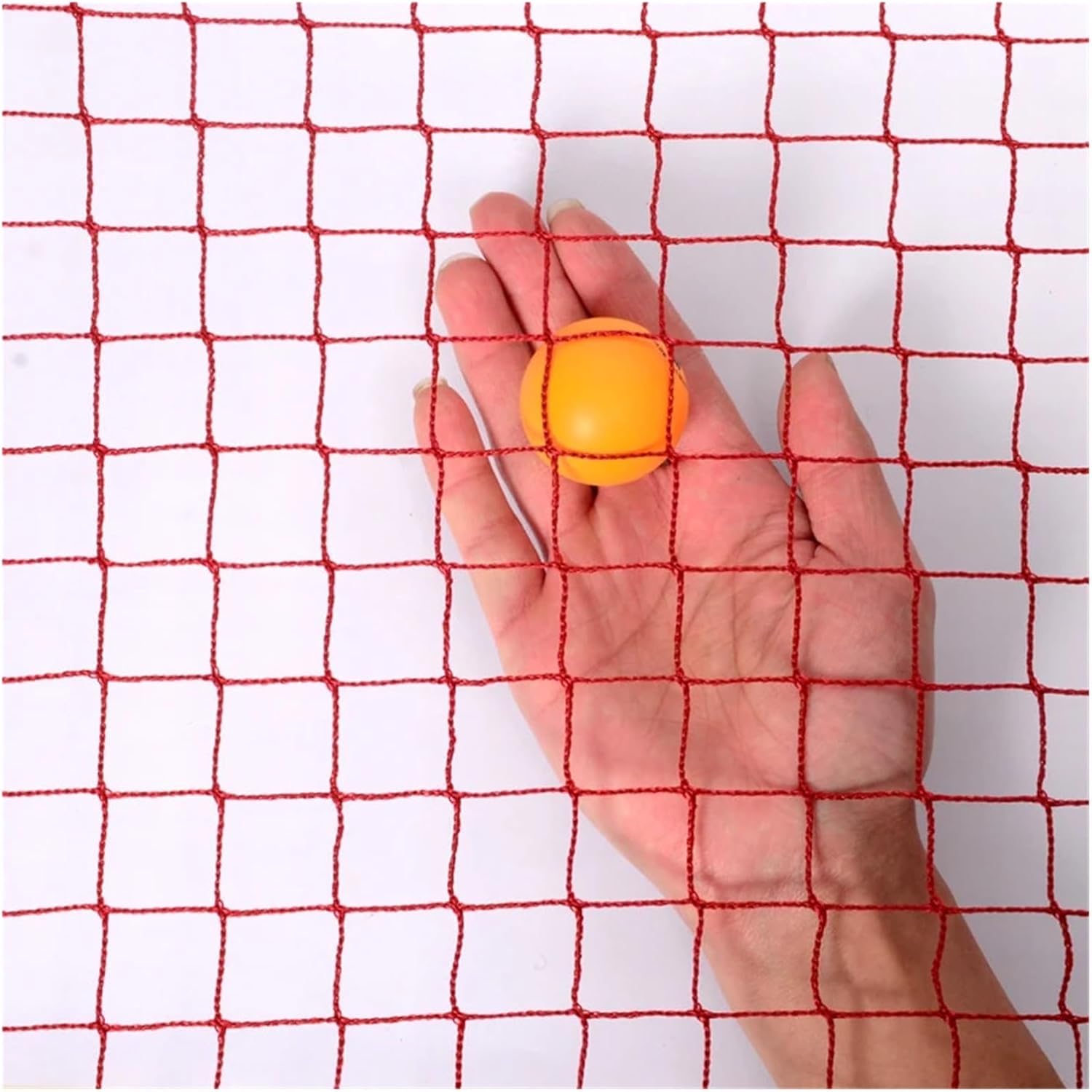 Red Nylon Netting-Nylon Mesh for Anti Bird Netting,Fruits and Vegetables Protective,Garden Net,Table Tennis