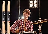 Vista 5 de Baquetas 5A con punta de madera (2 pares de arce)