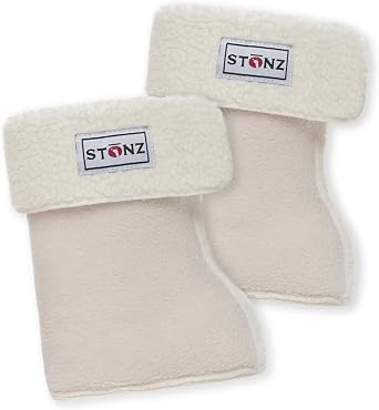 Stonz Booties Linerz Infant/Toddler Sherpa Bonded Fleece LG US 7 Toddler