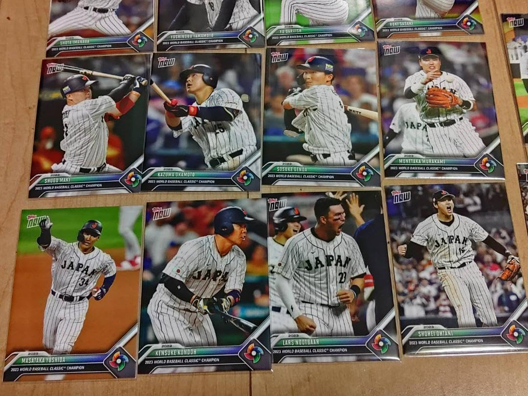 TOPPS NOW 2023 WBC Champions 12card カード 2023 WBC Champions Topps Now 12-Card Set Shohei Ohtani