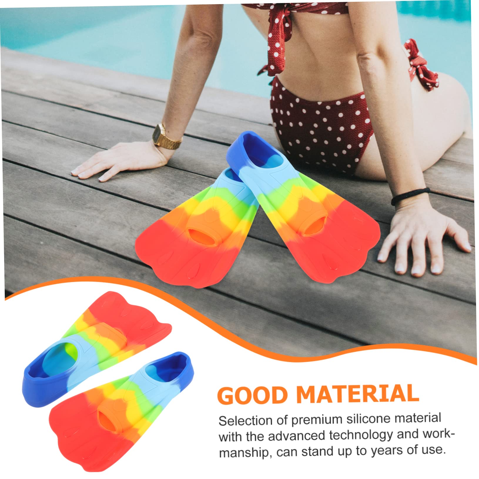 Toyvian 1 per Silicone per Accessorio per Allenamento Leggere Snorkeling e Immersioni Xxs Colorazioni