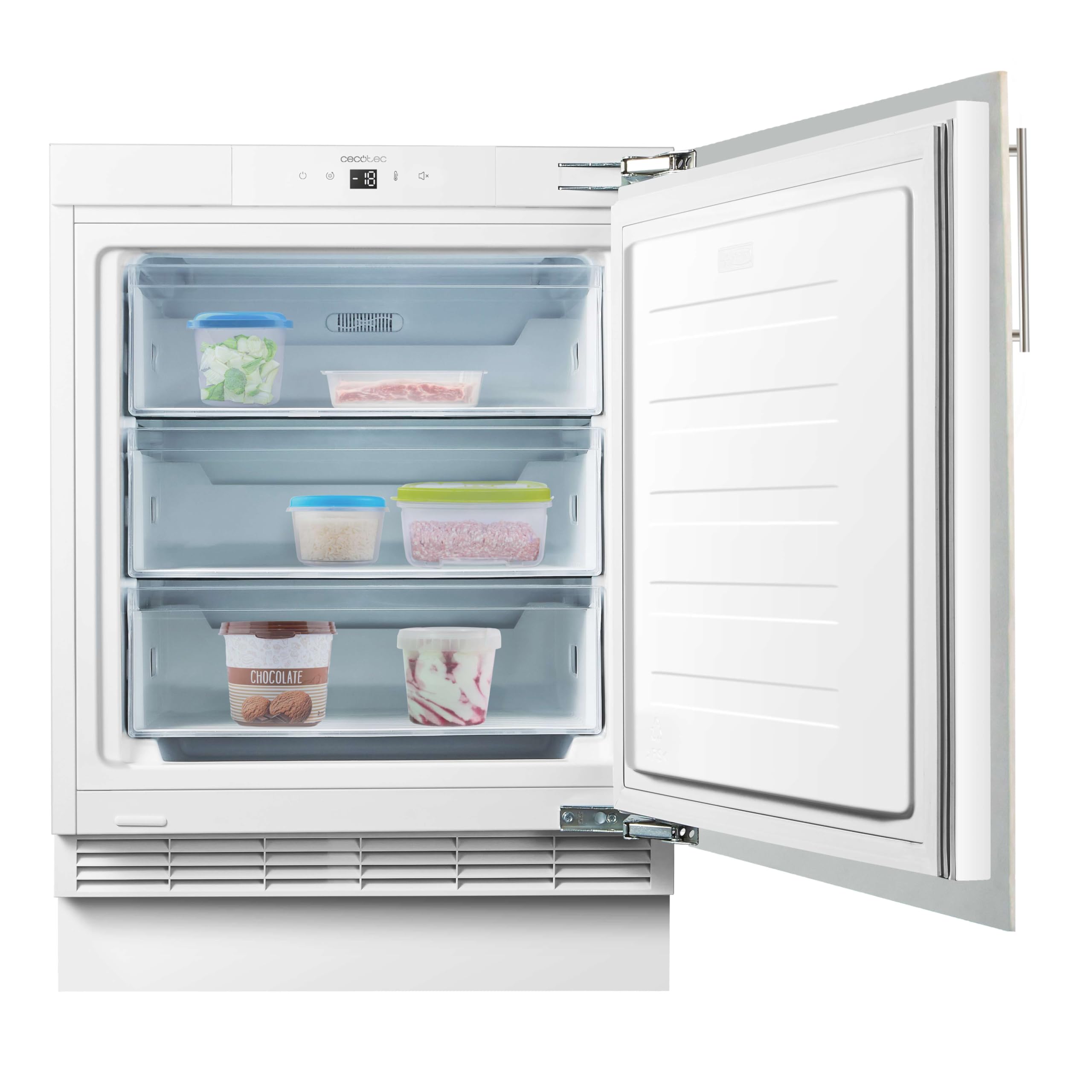 Bolero Coolmarket TF BI 101 Freezer - 101 White E Integrale - Dettaglio