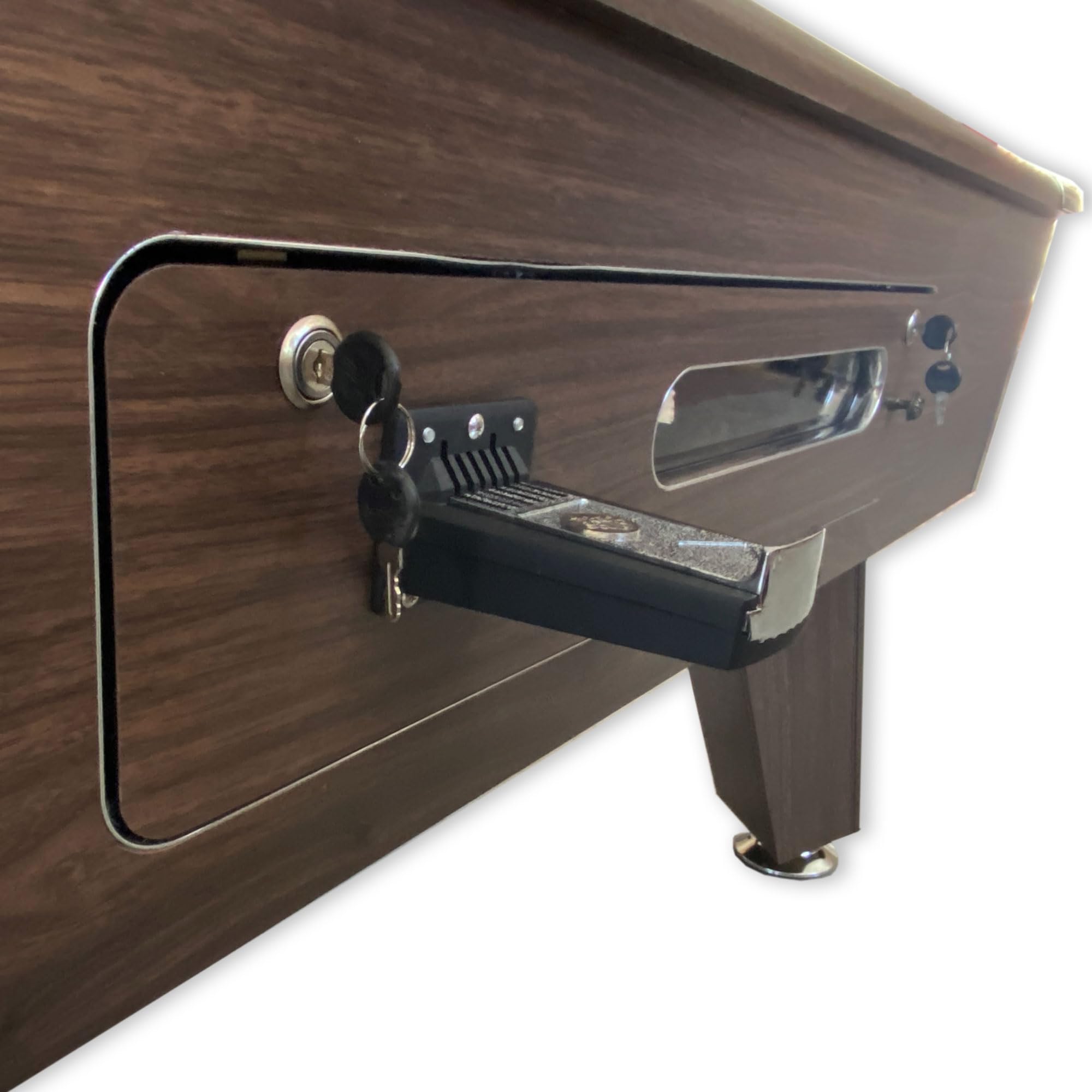 Table de billard verte 7 FT avec distributeur manuel de pièces de monnaie - Competition