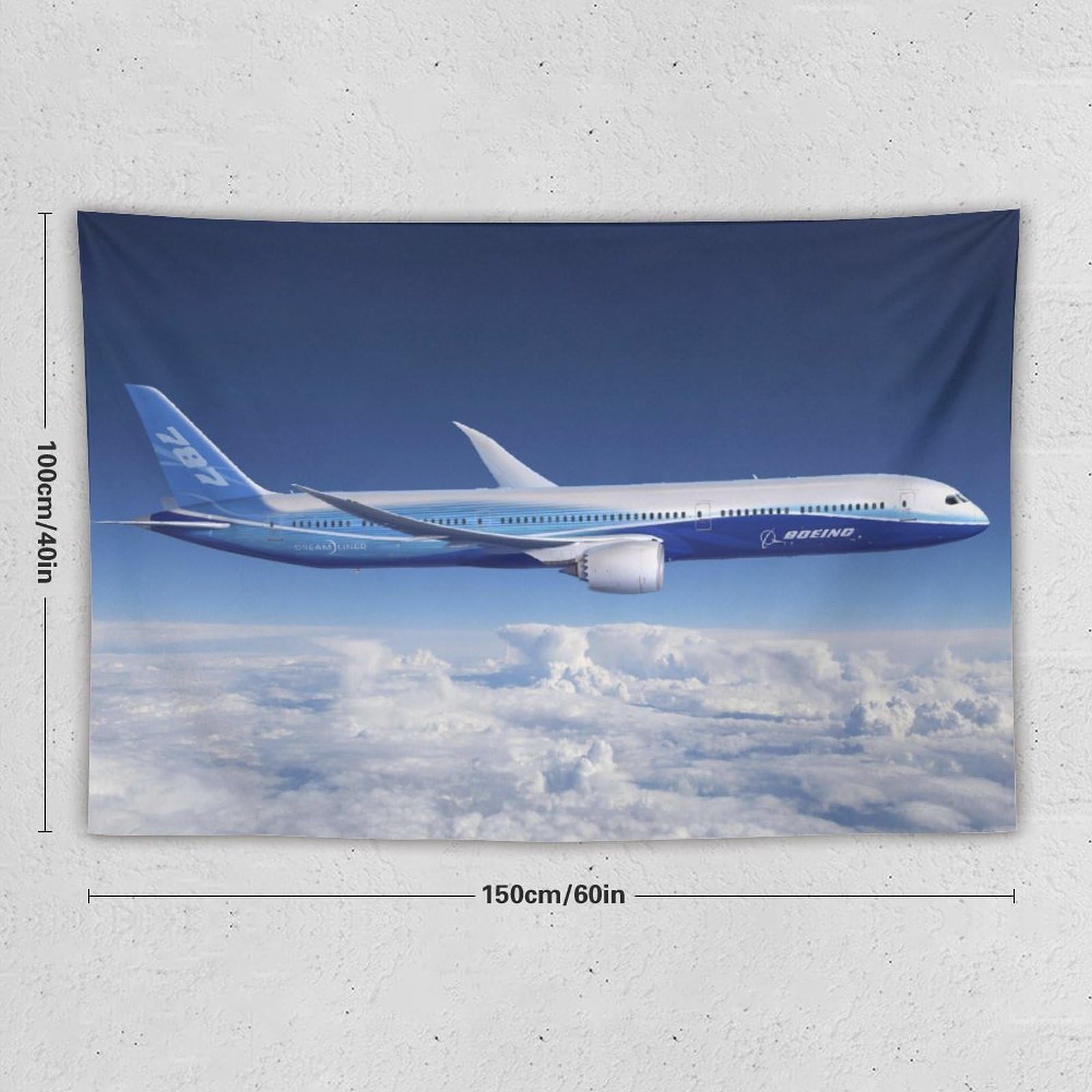 Amazon.co.jp: トボーイング787旅客機ドリームライナースカイクラウド 