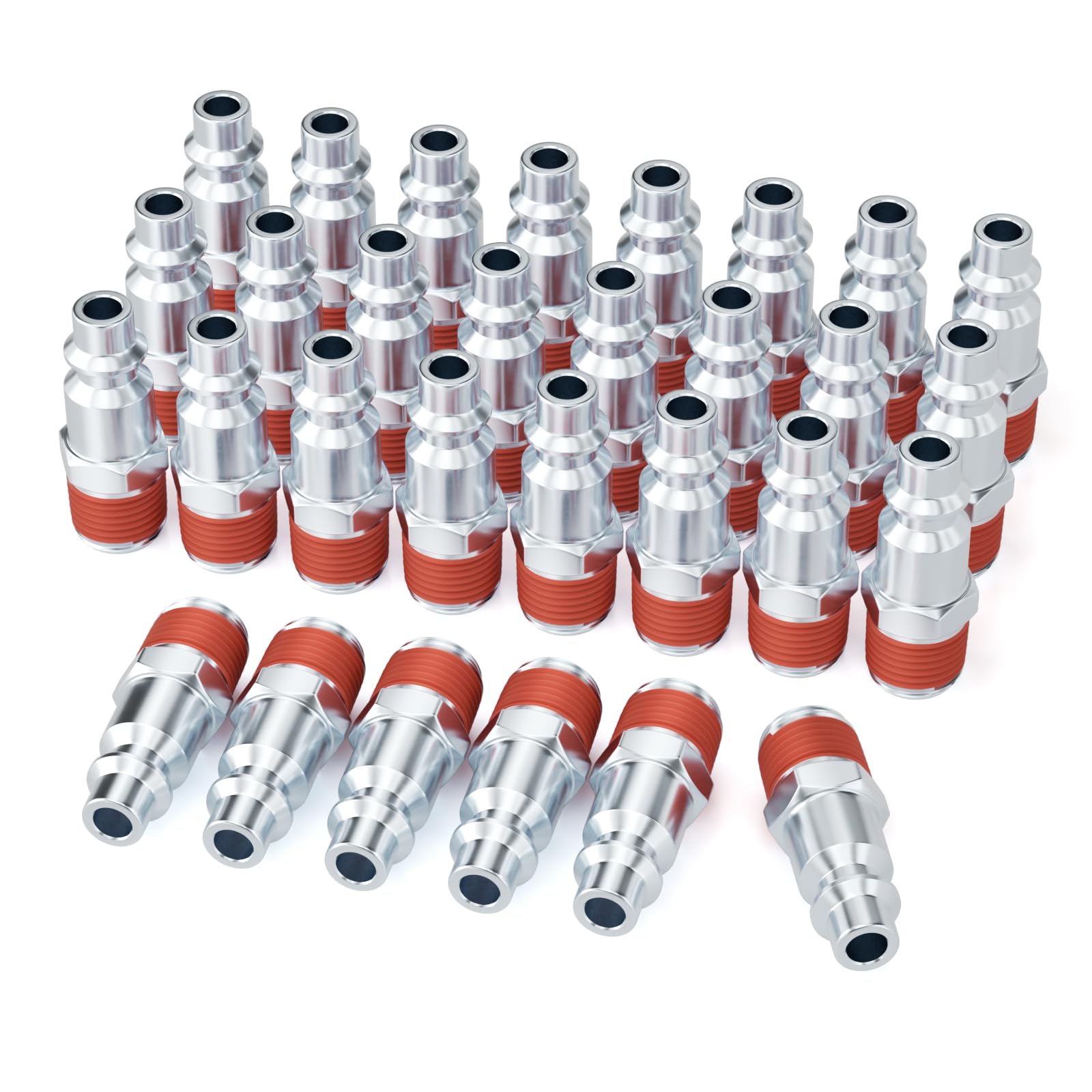 GASHER 30-Pack Male Industrial Air Plugs