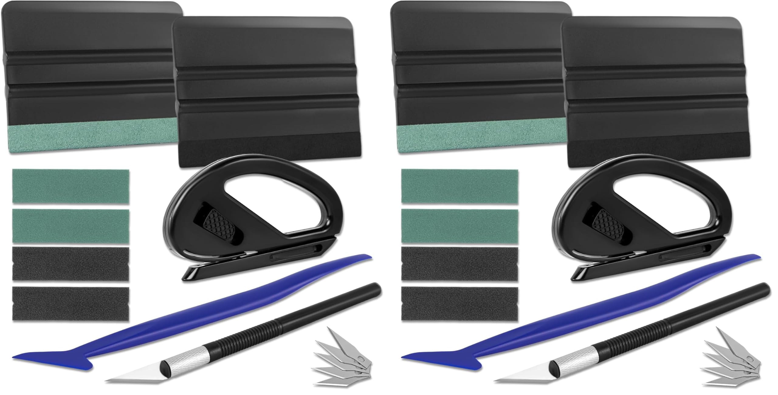 Amzdepot Window Tint Kit, Professional Car Wrap Kit (Pack of 2)