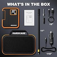 Vista 7 de Inflador de neumáticos, compresor de aire portátil, bomba de aire inalámbrica de inflado 2 veces más rápido para neumáticos de automóvil, bomba