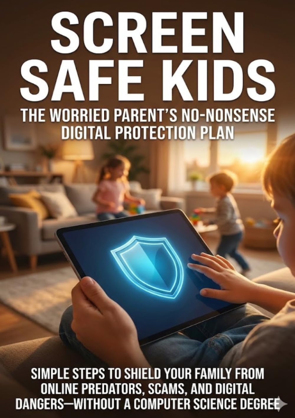 Screen Safe Kids: The Worried Parent's No-Nonsense Digital Protection Plan: Simple Steps to Shield Your Family from Online Predators, Scams, and Digital Dangers—Without a Computer Science Degree