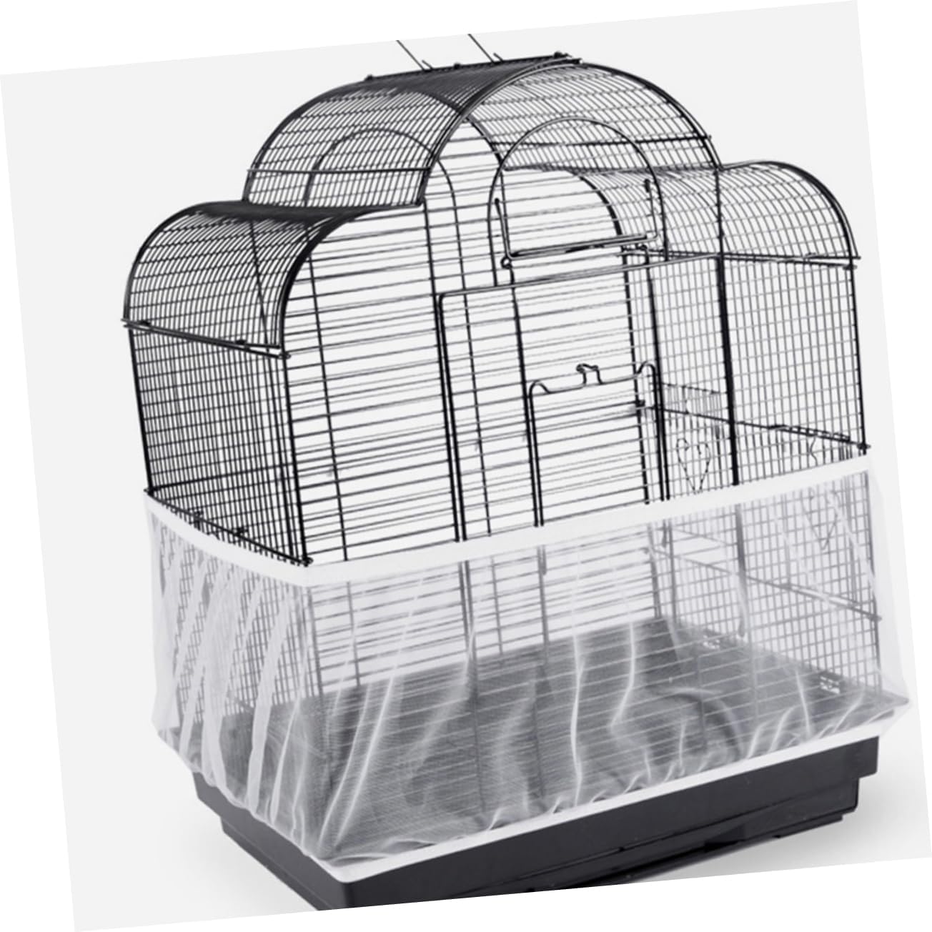 Levemolo Bird Accessories Birdcage Cover Mesh Gauze Birdcage Cover for Parrot Parrot Cage