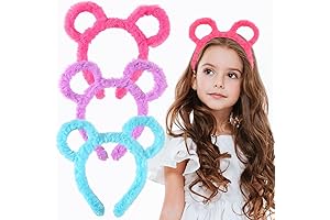Set of 3 Animal Ear Headbands – Embody the Spirit of Animals...