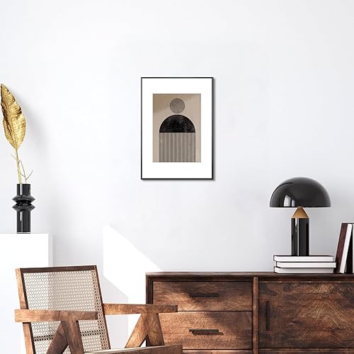 Vista 39 de Homso Marco de fotos de metal de 18 x 24 pulgadas, marco de fotos de aluminio de alta calidad de 18 x 24 pulgadas para pared, marco de fotos de Negro