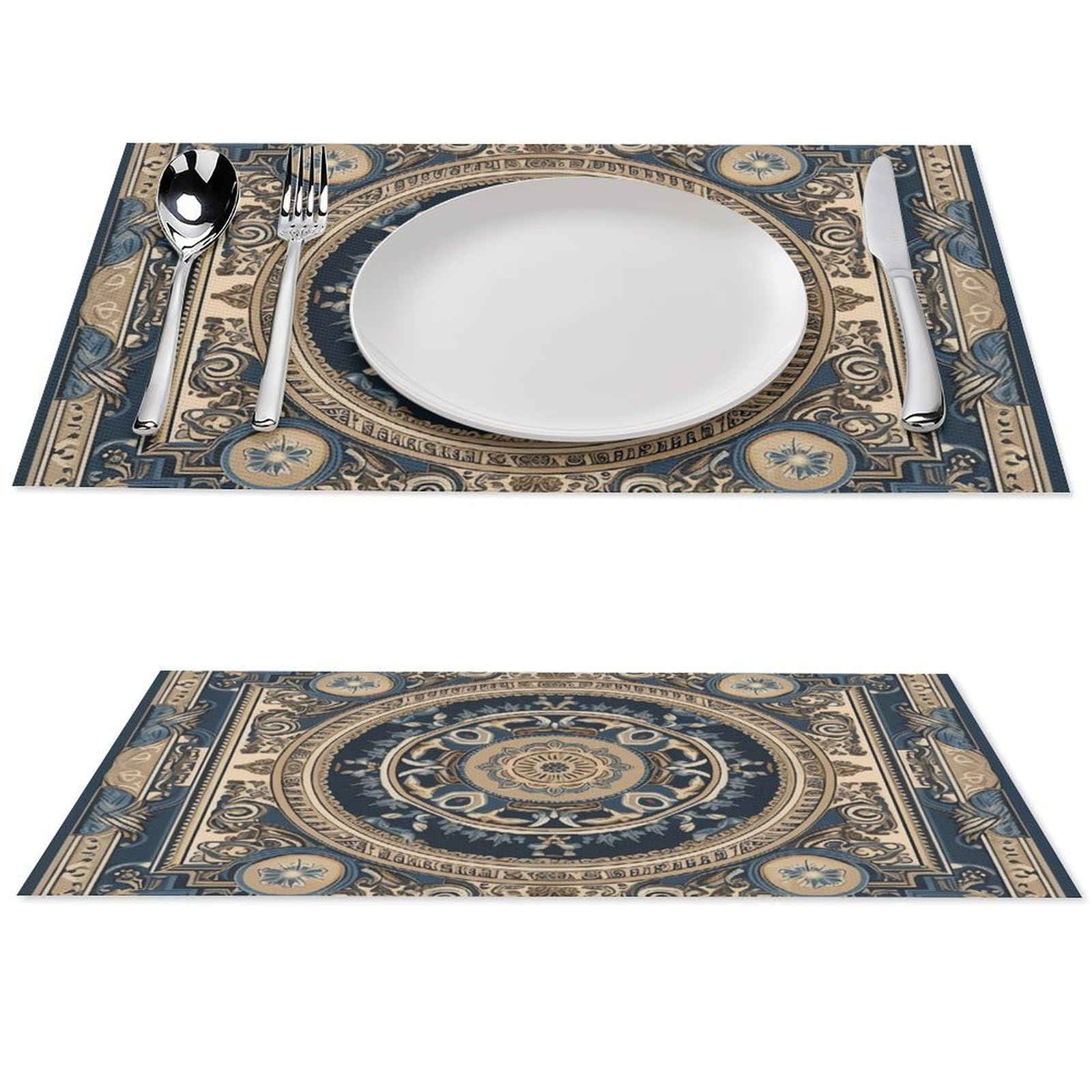 Lot de 6 sets de table faciles à nettoyer et résistants à la chaleur pour enfants