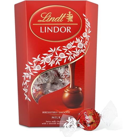 Lindt Exotic Milk Truffles Gift Box 200g