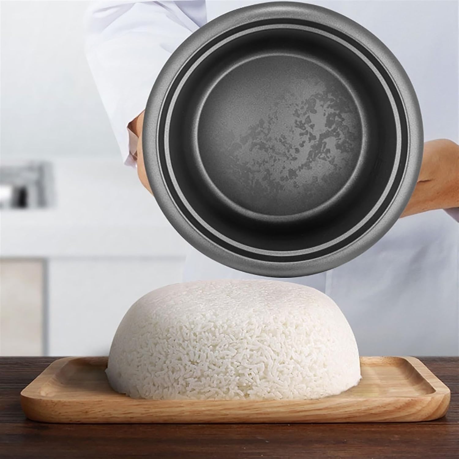 Rice Cooker (1.5-6L) Home Intelligent Insulation Multi-function Rice Cooker，Small Appliances Can Accommodate Up To 8 People 220-240V US/EU(4L)