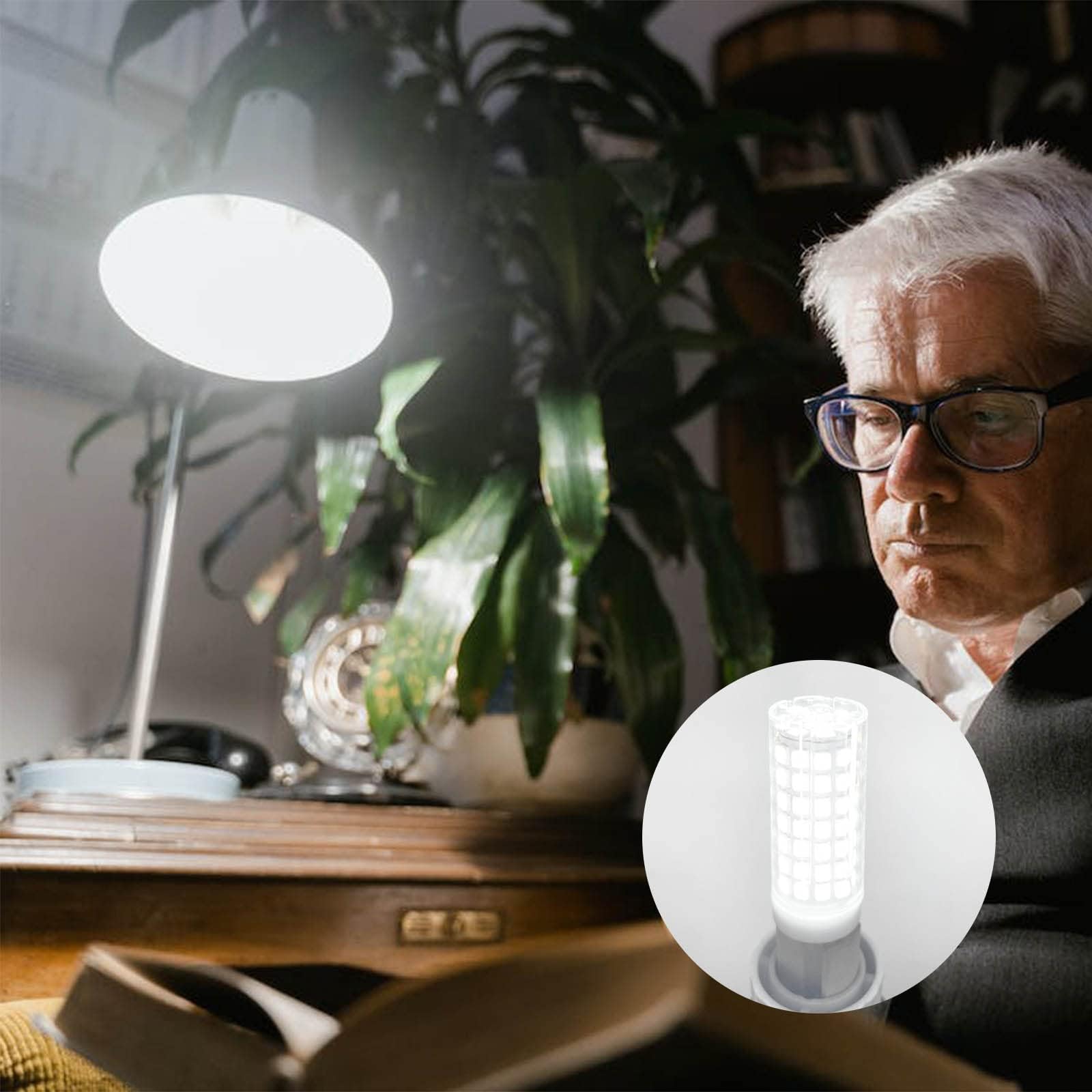 ZHENMING G9 LED Bulbs 8W, Equivalent to 70W 80W Halogen Replacements, Bi-Pin Base Bulb Cool White 6000K, No Flicker - Image 4