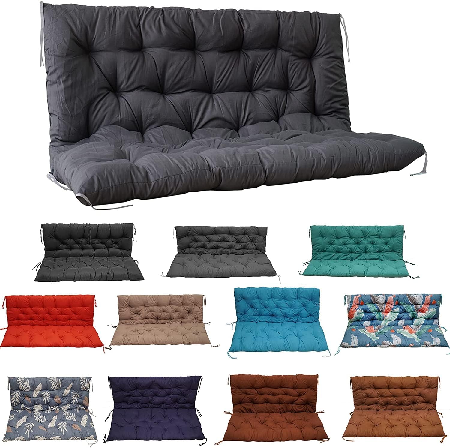 YIMORIA Porch Swing Cushions,Suitable for 23 Seats