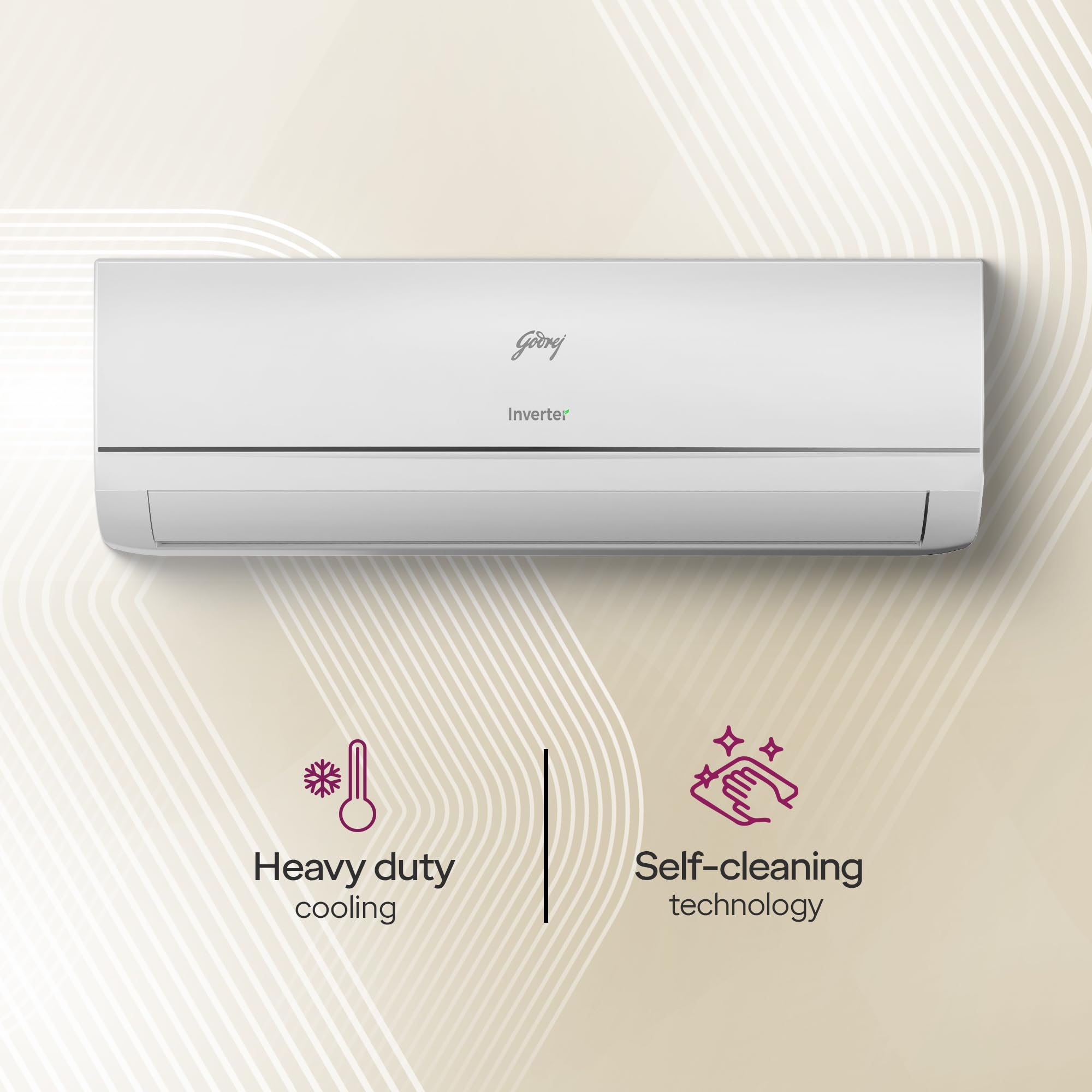 Godrej 1 Ton Split AC - AI Cooling & 5-Year Warranty -4