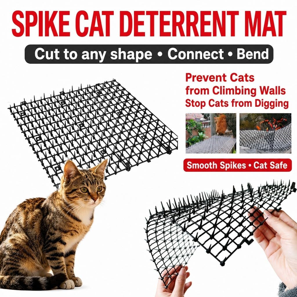 Tapis Anti-Chat avec Grille Interconnectée