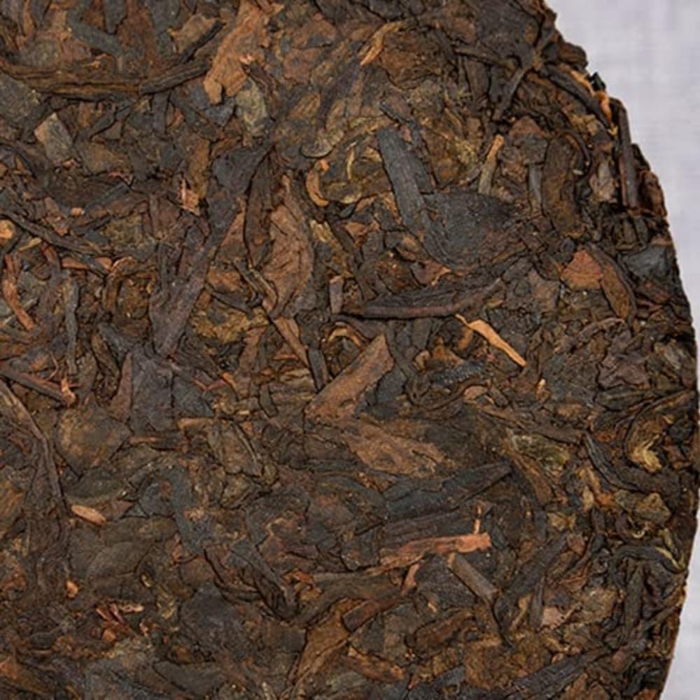 Starzony Zapach Czarna Herbata Puerh Menghai Brązowe Dojrzałe Ciasto 357g