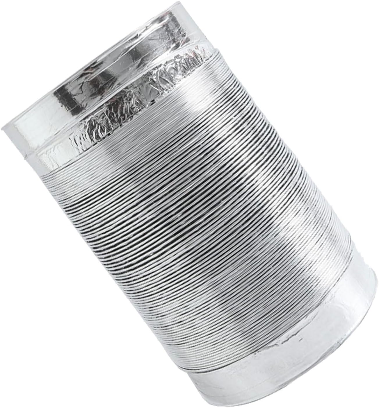 Aluminium Tumble Dryer Vent Hose, 1.5-5m 80-200mm, Flexible Heat Resistant Exhaust Duct for Extractor Fan, Grow Tent, Kitchen, Bathroom(170mm 4m)