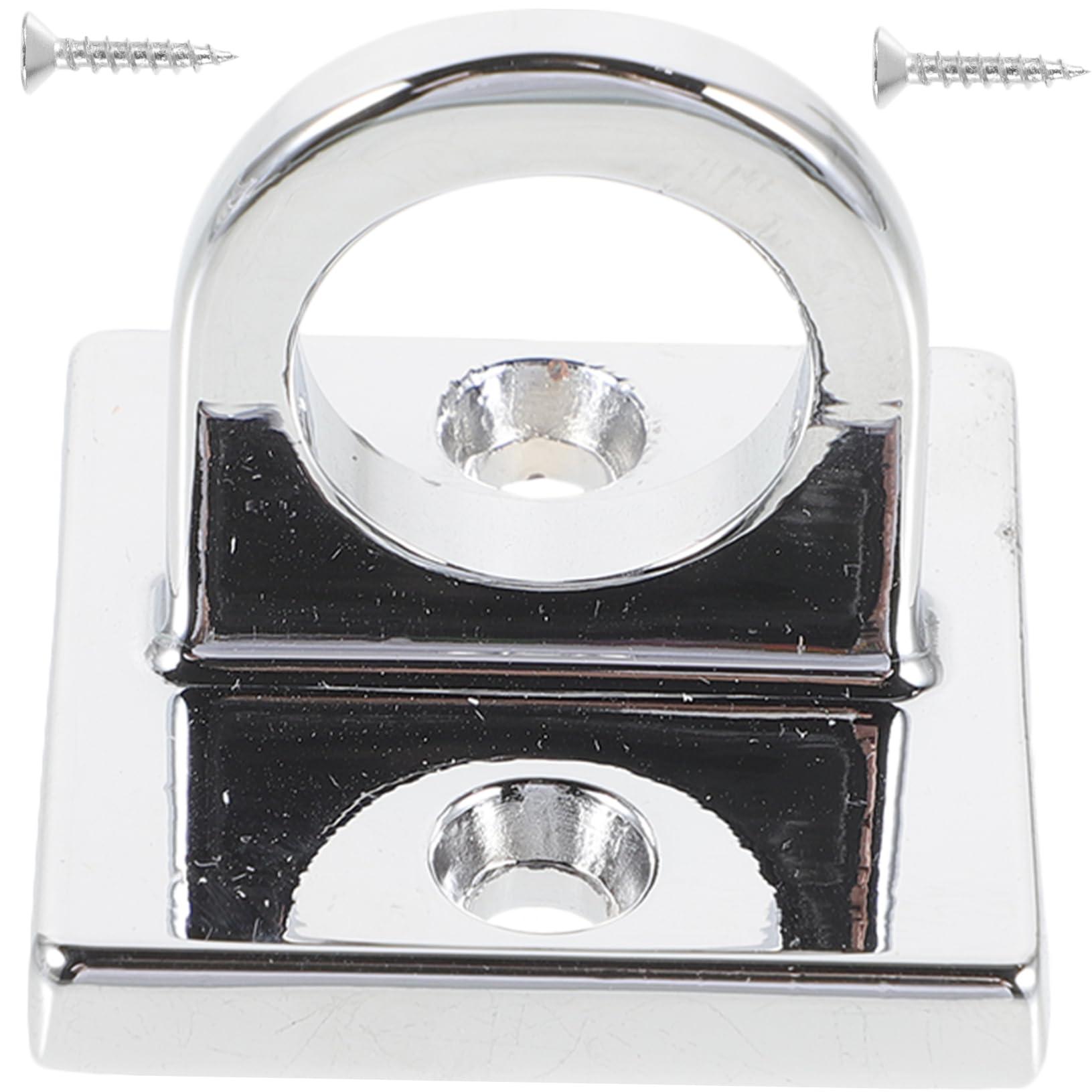 CIYODO Concierge Pole Hook Line Barrier for Hotels VIP Rope Circle Hook Crowd Control Rope Hook Crowd Control Stanchions Safety Barriers Line Barrier for Movie Theaters Zinc Alloy Silver