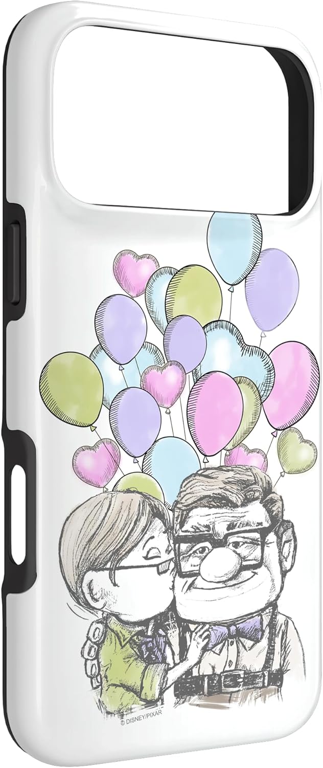 Disney Pixar Up Carl & Ellie Sketch Case for iPhone 17 Pro Max