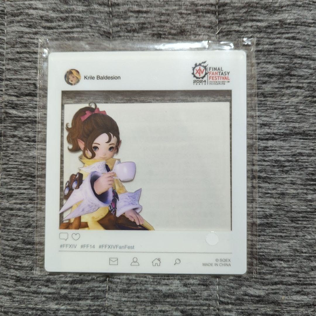 FF14ファンフェス SNS風アクリルカード